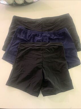 Assorted Women’s Bike Shorts Pack — Black & Navy Stretch Performance 20W,52,Sm
